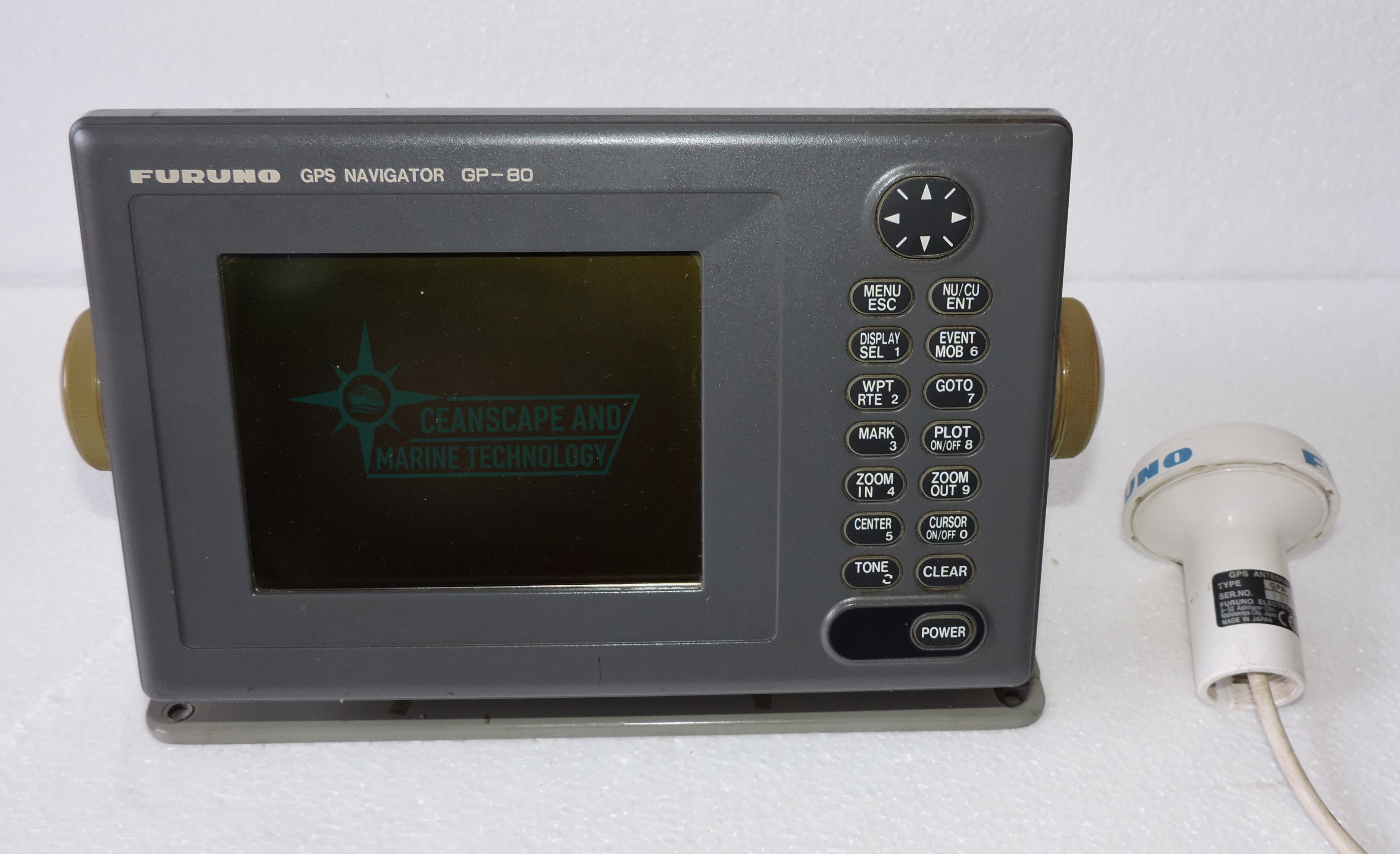 FURUNO GPS NAVIGATOR GP-80 WITH GPS ANTENNA UNIT GPA-017S