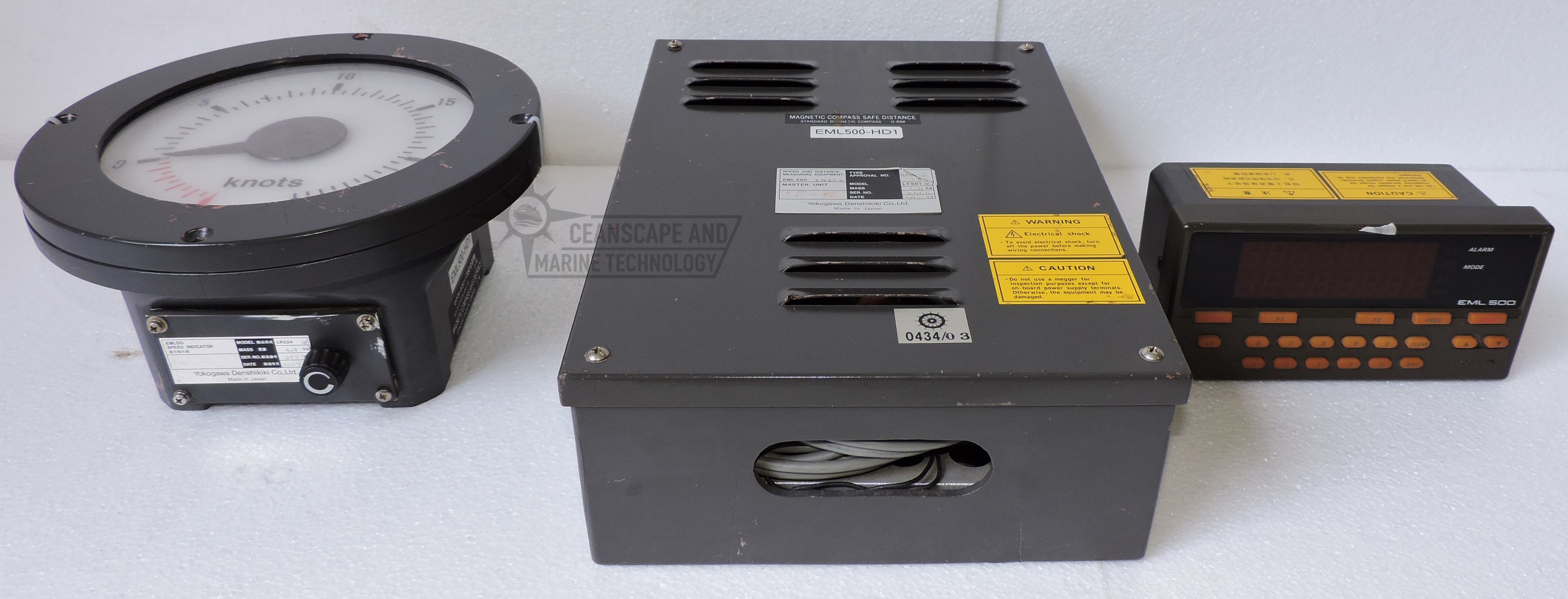 YOKOGAWA EMLOG MASTER INDICATOR LR523